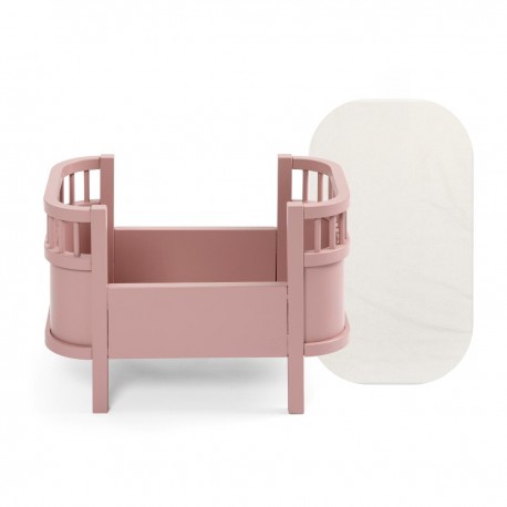 Sebra Doll''s Bed + mattress, blossom pink