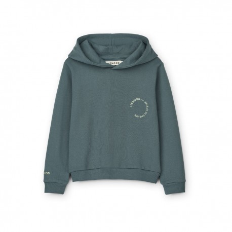 Hildur hoodie - whale blue