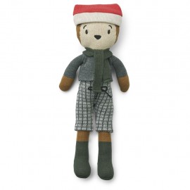 Robert bear doll - holiday