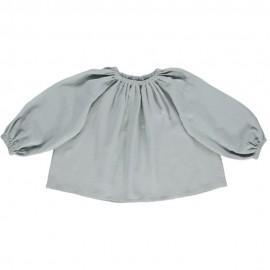Liilu blouse - aqua grey
