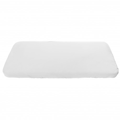 Jersey Baby cot bed sheet - white
