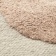 Bent rug - small - peach