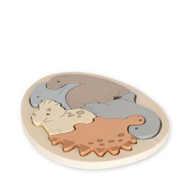 Dinosour egg wood puzzle