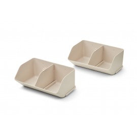 Rosemary desktop organiser M- 2 pack - Sandy