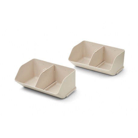 Rosemary desktop organiser M- 2 pack - Sandy