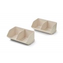 Rosemary desktop organiser M- 2 pack - Sandy