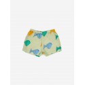 Multicolor Fish all over woven shorts