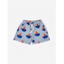 Sail Boat all over woven shorts