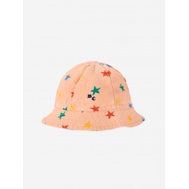 Multicolor Stars all over hat