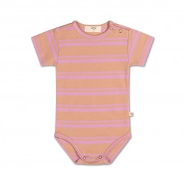 Bodysuit powder violet stripes