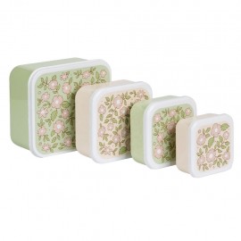 Lunch and Snack Box Set of 4 - blossoms