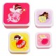 Lunch and Snack Box Set of 4 - fairies