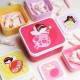 Lunch and Snack Box Set of 4 - fairies
