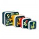 Lunch and Snack Box Set of 4 - jungle tiger