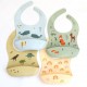 Silicone Bib Set of 2 - Forest friends