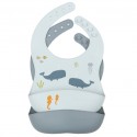 Silicone Bib Set of 2 - Ocean