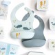 Silicone Bib Set of 2 - Ocean