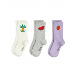 3-Pack Fruits Socks