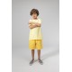 Oversized Short Lemon Twist Stripe