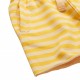 Oversized Short Lemon Twist Stripe