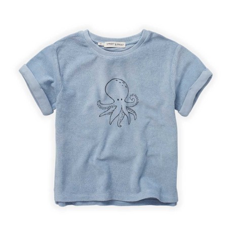 Terry T-shirt octopus