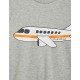 Airplane tee - grey