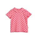 Polka Dot Collar T-Shirt