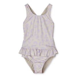 Amina baby swimsuit - Leo lilac