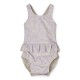 Amina baby swimsuit - Leo lilac