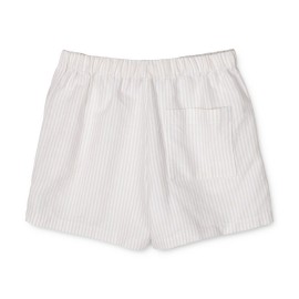 Madison stripe shorts - crisp white