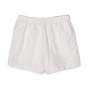 Madison stripe shorts - crisp white