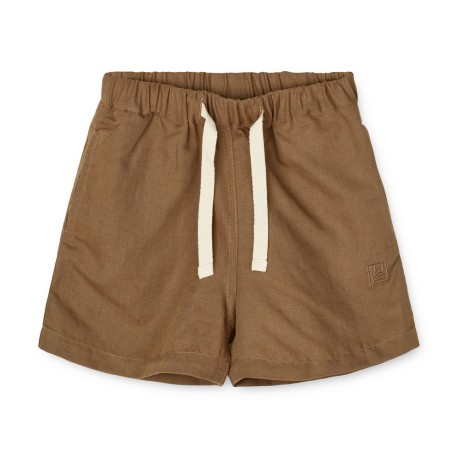 Madison linen shorts - khaki