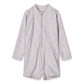 Max swimsuit long sleeves - Leo misty lilac