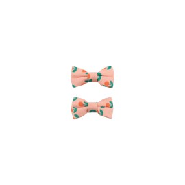 PEONIES BOW CLIP SET