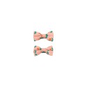 PEONIES BOW CLIP SET