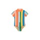 MULTICOLOR STRIPES SWIMSUIT