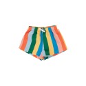 MULTICOLOR STRIPES SWIM TRUNKS