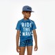 Ride the wave short sleeved tee
