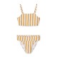 Lucette bikini - Stripe yellow