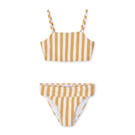 Lucette bikini - Stripe yellow