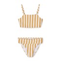 Lucette bikini - Stripe yellow