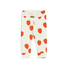 Strawberries newborn leggings