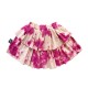 SHOCKING PINK TIE DYE Layered skirt