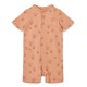 Biilbao printed pyjamas romper - sea shell