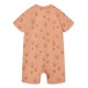 Biilbao printed pyjamas romper - sea shell