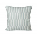 Arch cushion - blue/off-white
