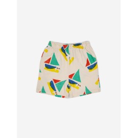 Sail Boat all over woven shorts