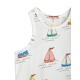 Sailing boat tank top