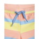 Pastel stripe swim pants