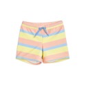 Pastel stripe swim pants